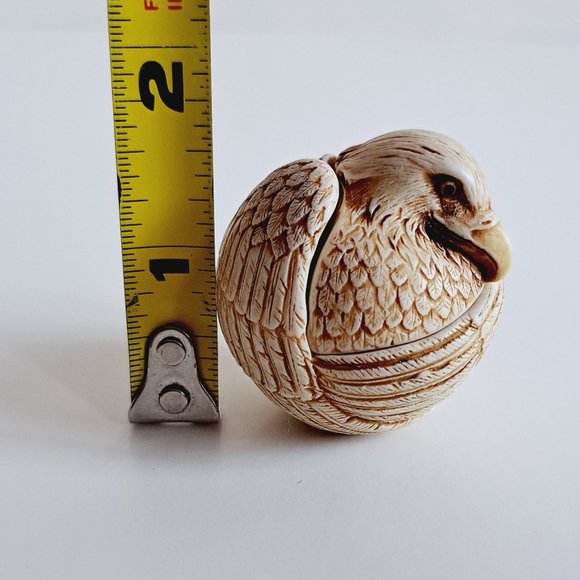 Harmony Kingdom Eagle Roly Poly Figurine Trinket Box - Picture 13 of 13